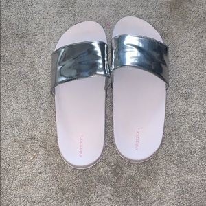 white slides